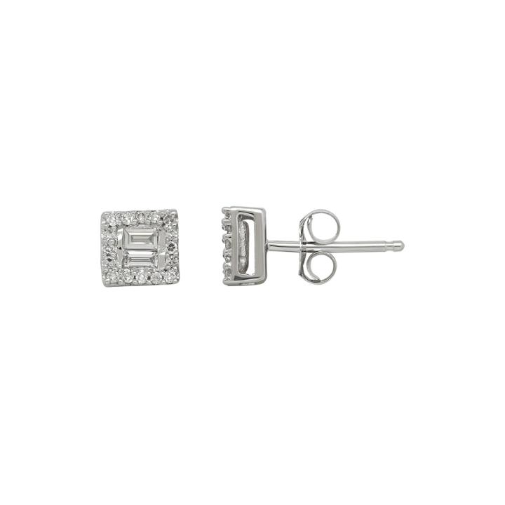 1/5 Ct. T.w. Diamond 10k White Gold Earrings