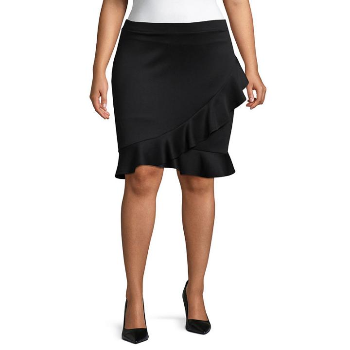 Bold Elements A-line Skirt - Plus