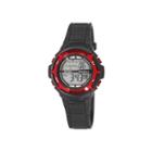 Armitron Pro-sport Womens Black Resin Strap Chronograph Sport Watch 45/7045blkj