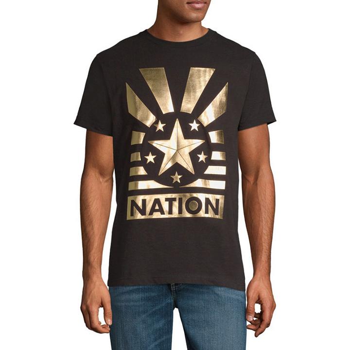 Parish Short Sleeve Star Graphic T-shirt