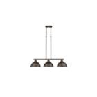 Duncan 3-light Linear Pendant In Rubbed Bronze