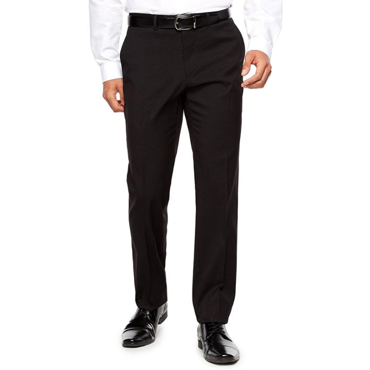 Nick Graham Black Pin Dot 2-pc. Suit Sets-slim