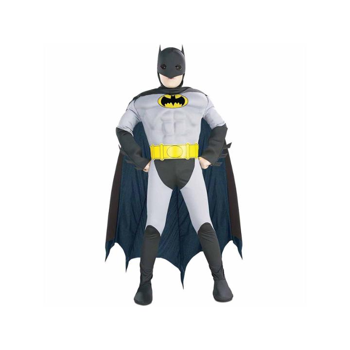 Batman With Muscle Chest Child Dress Up Costume