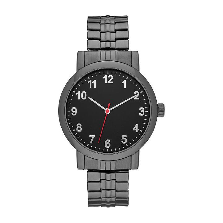 Mens Black Expansion Watch-fmdjo142
