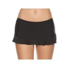 Arizona Solid Swim Skirt-juniors