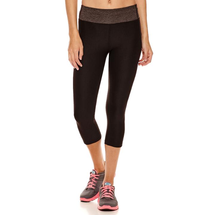 Xersion&trade; Colorblock Inset Capri Leggings