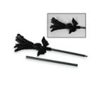 Broom Black Feather Sparkle