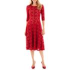 Melrose 3/4-sleeve Lace Dress