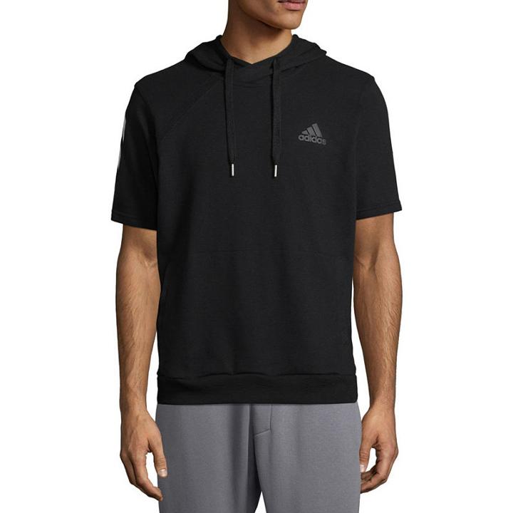 Adidas Short Sleeve French Terry Hoodie