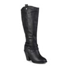 Journee Collection Claire Ankle-strap Womens Boots