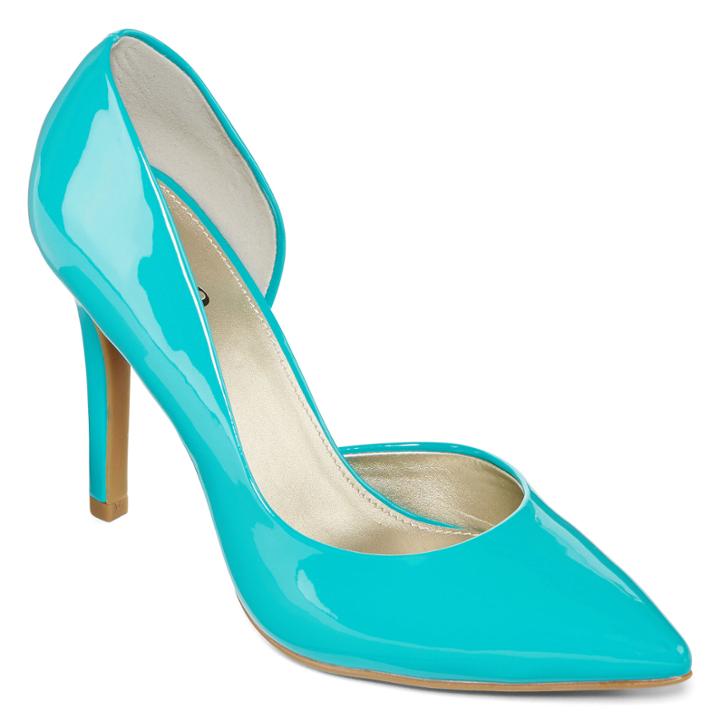 A.n.a Claire Patent Pumps