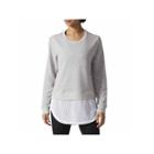 Adidas Dual Long Sleeve Sweatshirt