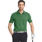 Izod Ss Golf Cutline Stretch Heather Polo Short Sleeve Stripe Knit Polo Shirt Big And Tall