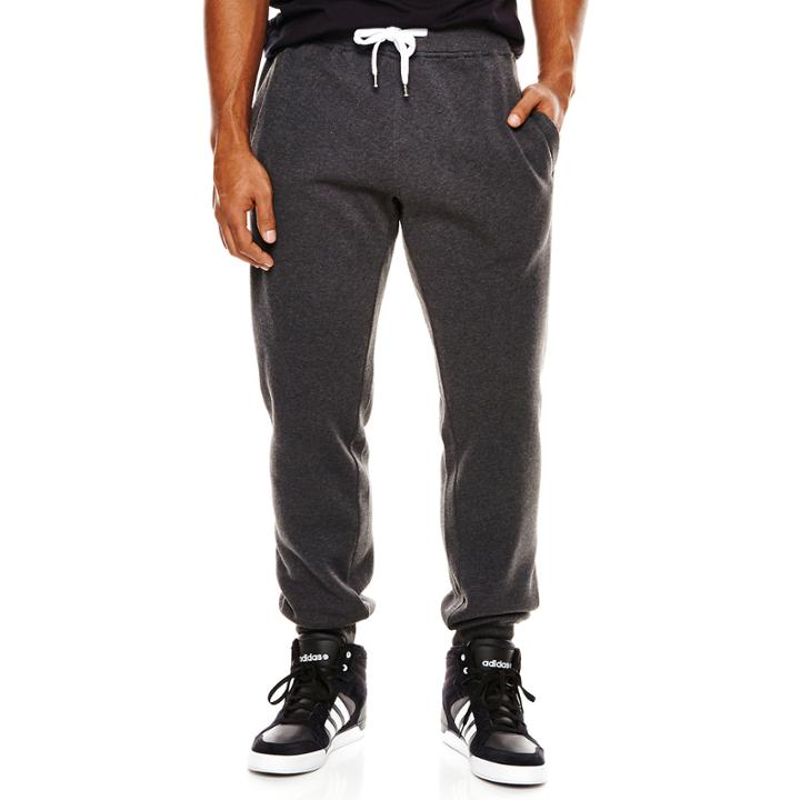 Southpole Solid Fleece Jogger Pants