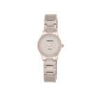 Armitron Womens Taupe Ceramic Bracelet Watch 75/5348tprg
