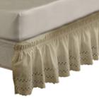 Easyfit Wrap-around Eyelet Ruffled Bedskirt
