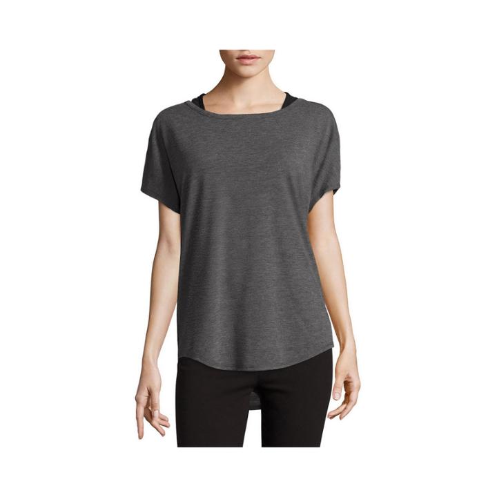Xersion Short Sleeve V Neck T-shirt-womens Talls