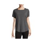 Xersion Short Sleeve V Neck T-shirt-womens Talls