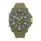 Wrist Armor C25 Mens Us Army Rubber Strap Chronograph Watch