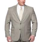 Stafford Checked Classic Fit Suit Jacket-big And Tall