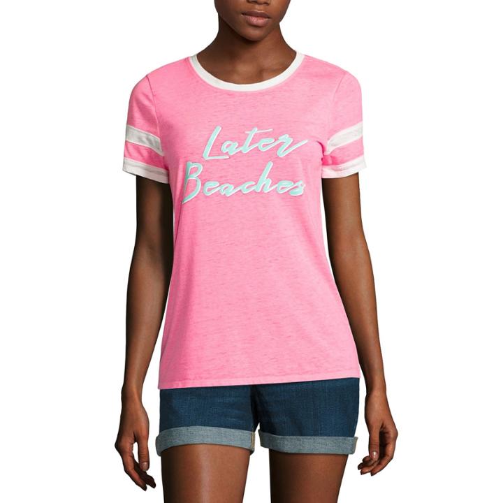Arizona Later Beaches Graphic T-shirt- Juniors
