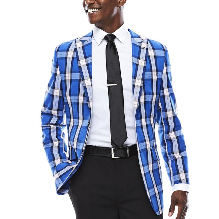 Akademiks Plaid Sportcoat