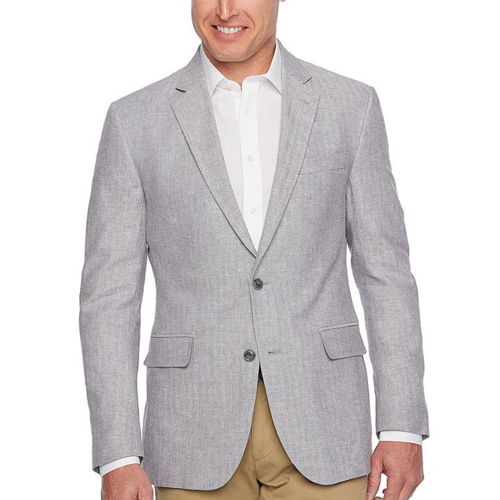 Stafford Linen Cotton Sport Coats - Slim Fit