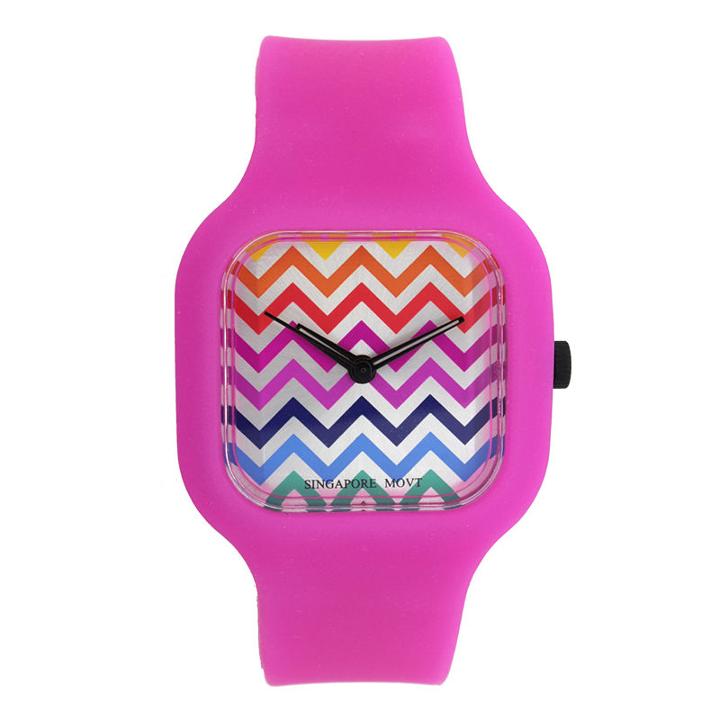 Womens Multicolor Strap Watch-13467