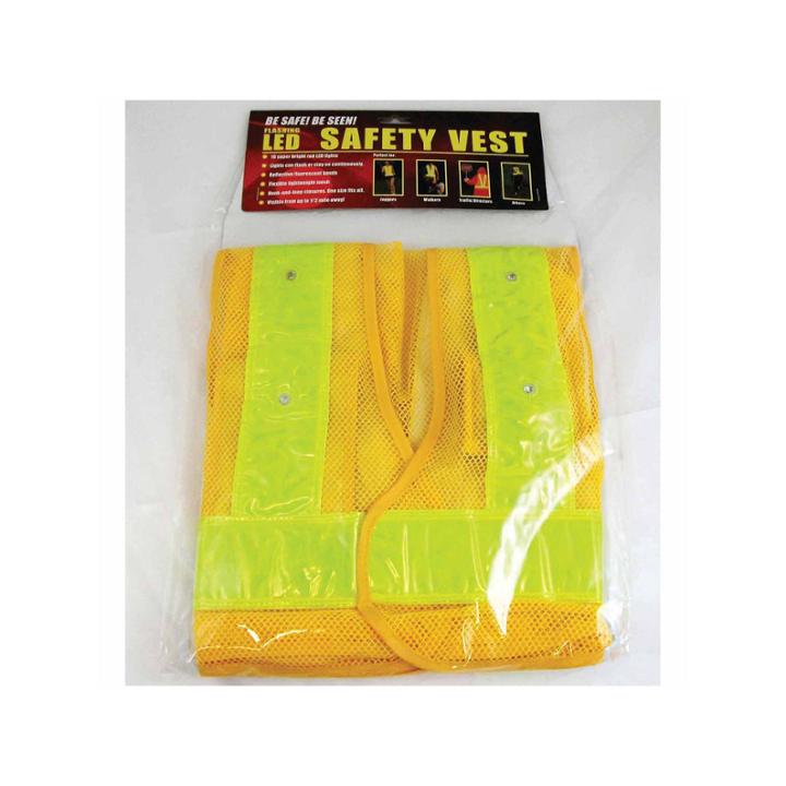Maxsa Reflective Safety Vest With 16 Led Light