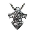 Mens Stainless Steel Medieval Pendant Necklace