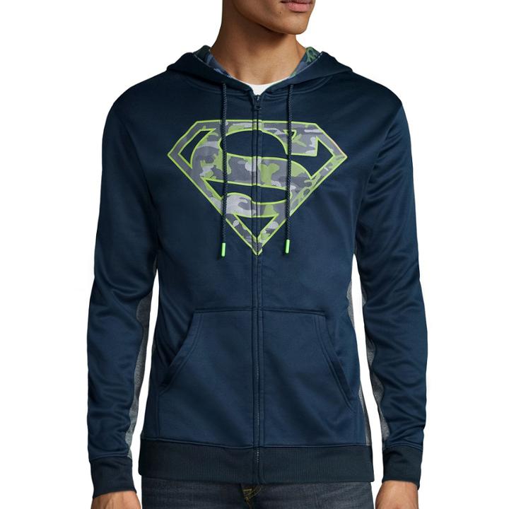 Dc Comics Long-sleeve Superman Hoodie