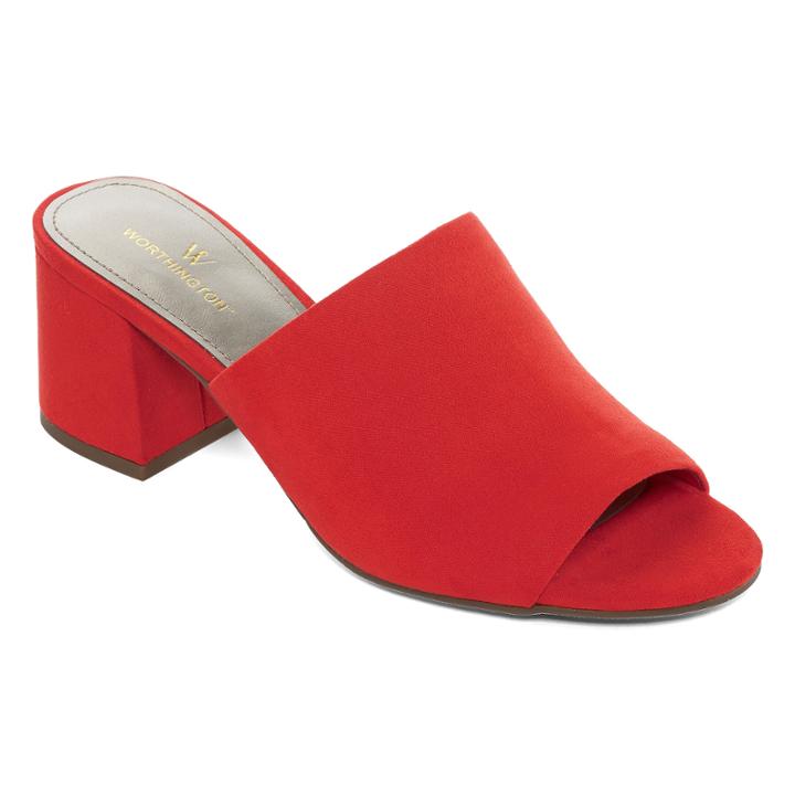 Worthington Fritz Womens Mules