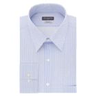 Van Heusen Wrinkle-free Flex Collar Long Sleeve Twill Pattern Dress Shirt