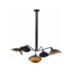 Safavieh Lettie 5 Light Gold Leaf Detail Pendant