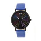 Crayo Unisex Blue Strap Watch-cracr4308