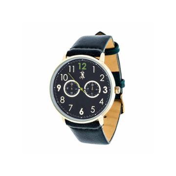 Brooklyn Exchange Mens Blue Strap Watch-nwl400106g-gr