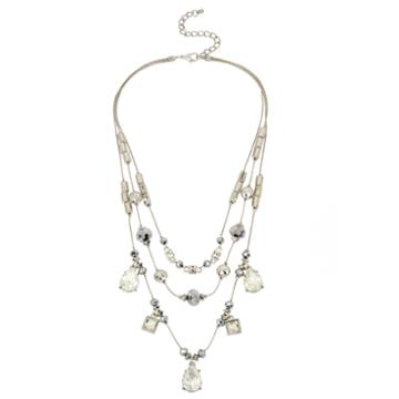 Bleu Nyc Womens Illusion Necklace