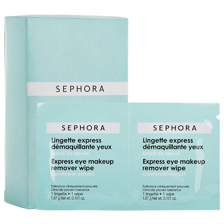 Sephora Collection Express Eye Makeup Remover Wipes