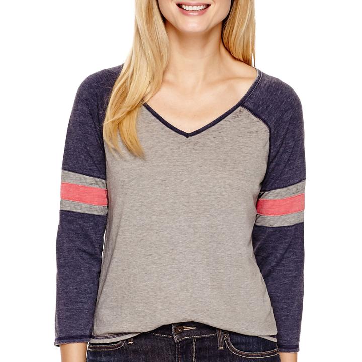 Levis 3/4-sleeve Colorblock T-shirt