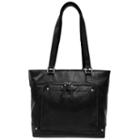 East 5th Leather Front Pocket Tote Bag