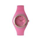 Olivia Pratt Womens Gold-tone Bubble Pink Silicone Strap Watch 15310s