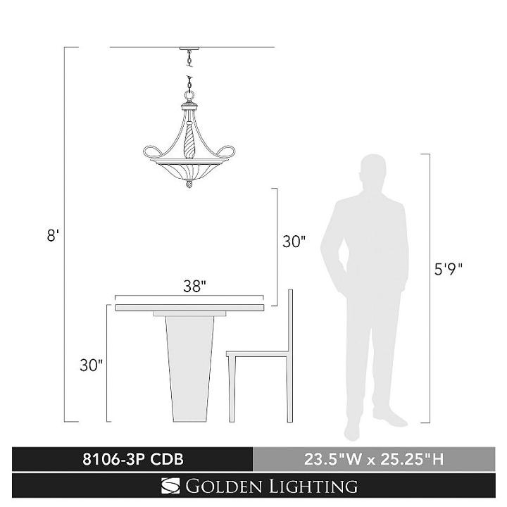 Torbellino 3-light Pendant In Cordoban Bronze Withremolino Glass