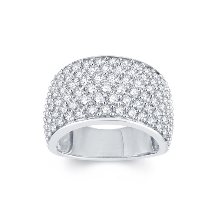 Limited Quantities 3 Ct. T.w. Diamond 14k White Gold Anniversary Ring