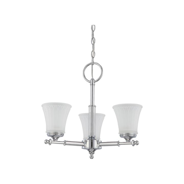 Filament Design 3-light Polished Chrome Chandelier