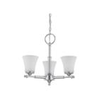 Filament Design 3-light Polished Chrome Chandelier