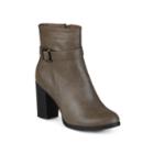 Journee Collection Box Womens Booties