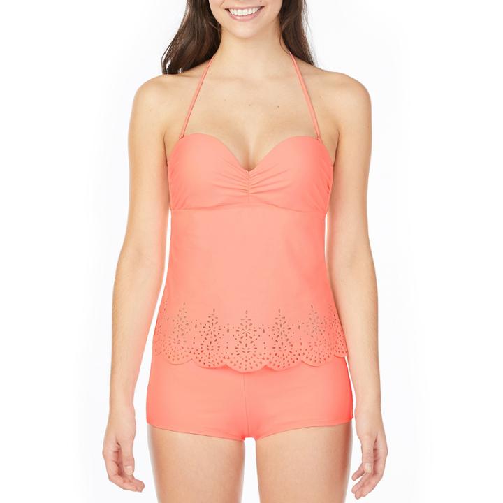 Arizona Lasercut Bandeau Swimsuit Top-juniors