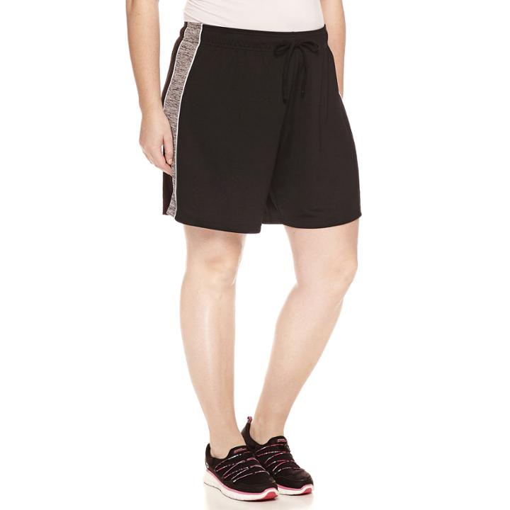 Made For Life Mesh Workout Shorts Plus