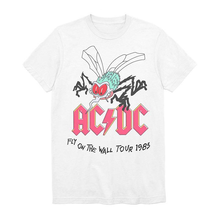 Acdc Fly On The Wall Tour Graphic Tee