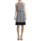 Tiana B. Sleeveless Belted Dress - Tall